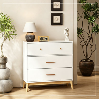 Accent chests with 3 Drawers and sturdy legs