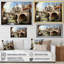 «Beige Bridge Architectural Marvel», reproduction sur toile-697915593-697915595