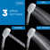 Soft Square 3 Function Handshower 1.75gpm