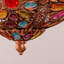 23cm H Metal Bowl Pendant Shade in Gold