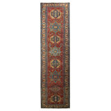 One-of-a-Kind 3'x11'4” Hand Knotted Area Rug