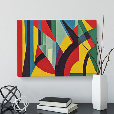 Compelling Modern Abstract Art - Wrapped Canvas