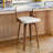 Carylon Swivel Upholstered Faux Leather Counter Stool-2109040656