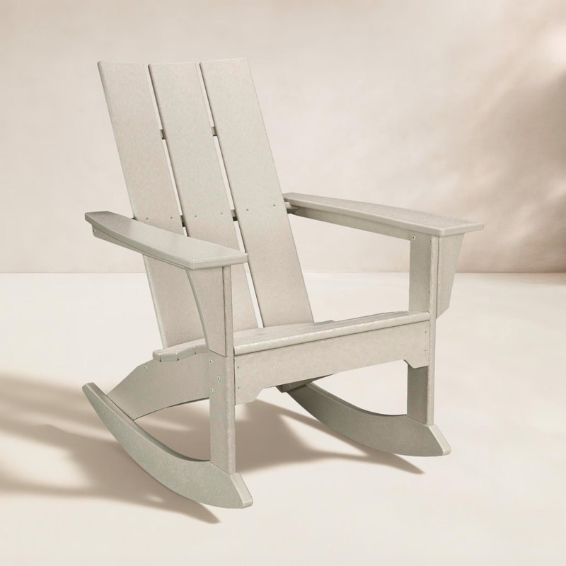 Chaise berçante Adirondack POLYWOOD, Sable