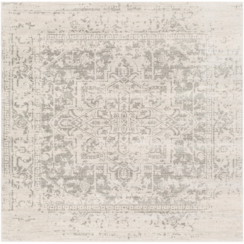 Oriental Indoor Rug, Square 6'7"