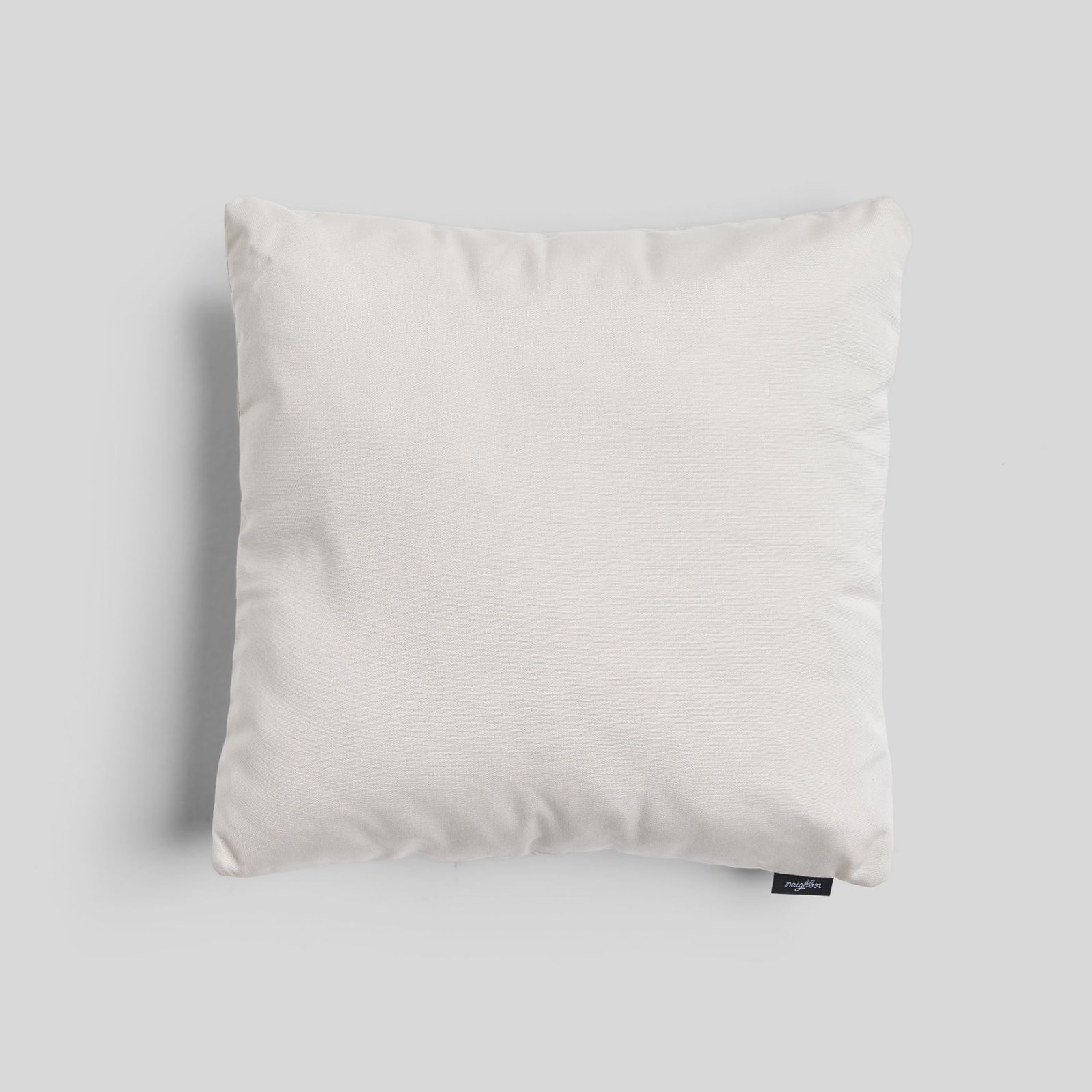 Crosshatch Sunbrella® Indoor/Outdoor Throw Pillow, 20"H x 20"W, Square, Canvas