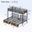 Triple Bunk Bed For Kids,3 Bed Bunk Beds For 3,Metal Triple Bunk Beds,Separates Into 3 Twin Beds,Noise Reduced Structure,BLACK