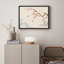 «Blooming Cherry Blossoms and Birds in Traditional Asian Landscape Prints», affiche encadrée rustique-104785211-104785216