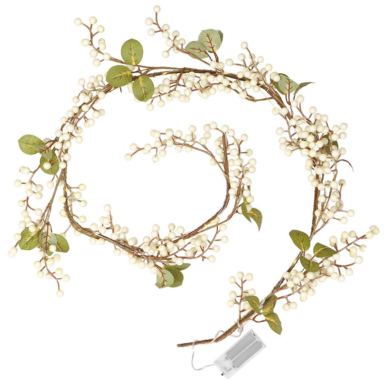 150cm Lighted Preserved Mixed Assortment Garland with Lights