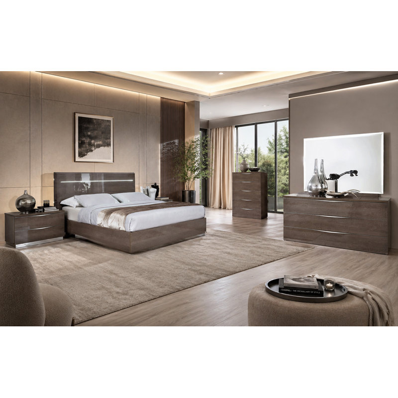 Silver Birch 6-Piece Bedroom Set, King