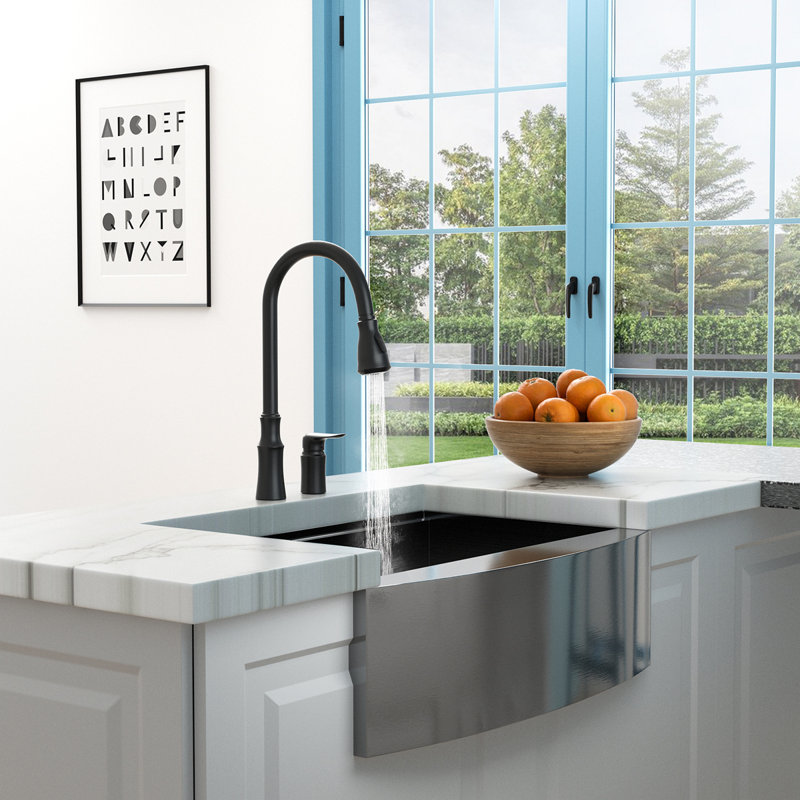 Kitchen Sink Faucet With Separate Handle