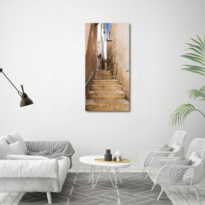 Streets Of Israel - Wrapped Canvas Print