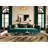 Washable Bird Pairs Hawaiian Area Rug-430635251
