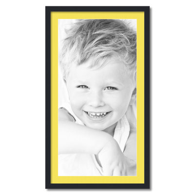 Wood Picture Frame with Mat