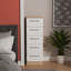 Fully Assembled Chesler 5 Drawer Chest