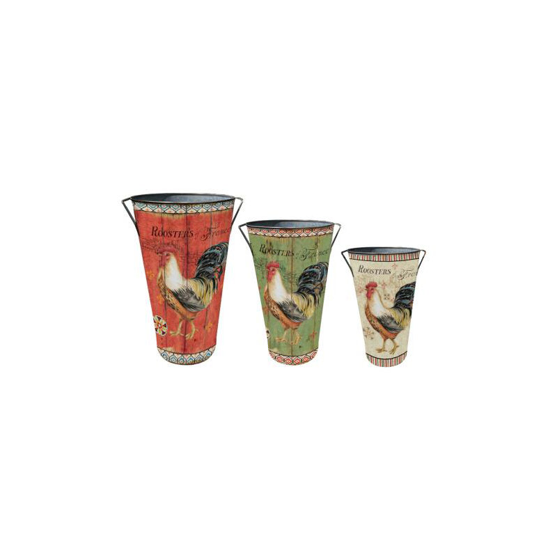 Vidal Metal Pot Planter