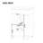 20" Single Bathroom Vanity with Ceramic Top-1321581794