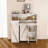 Multifunctional Folding Dining Table With Wall-Mounted Sideboard & Storage For Small Apartments