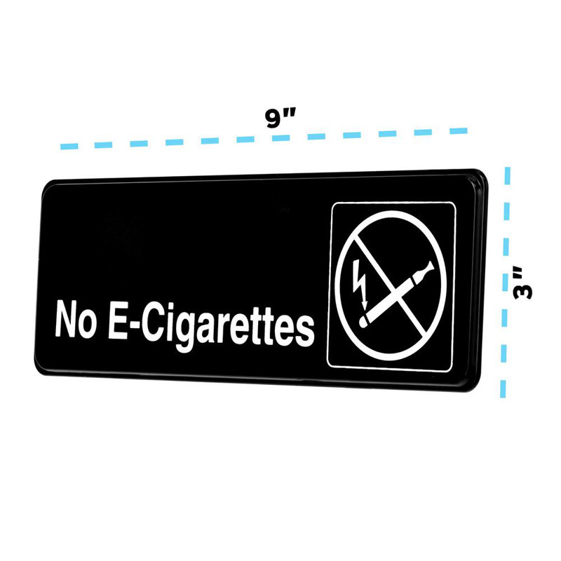 No E-Cigarettes Sign