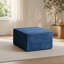 Fauteuil d'appoint moderne en velours côtelé, pouf ottoman infonuagique sans os pour salon, tabouret décoratif confortable, aucun assemblage requis-1590387693