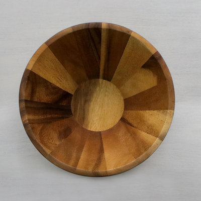 Millwood Pines Loys Wood Serving Bowl