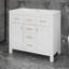 Meuble-lavabo 36 po avec lavabo, tiroirs et armoires de rangement-155082470