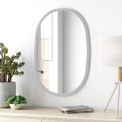 Alonzo Wall-Mounted Round Bathroom Vanity Mirror