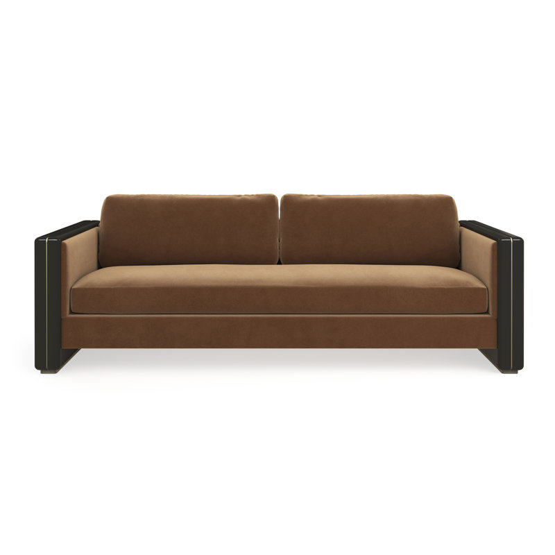Gelee Sofa - Chocolate, Brown, Brown/Black