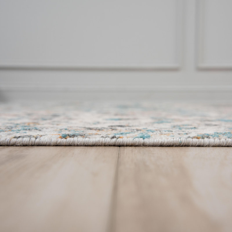 Wool "Hybrid" Power Loomed/Hand Finished Area Rug, Rectangle 8' x 10'