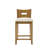 Barrymore Counter Height Or Bar Height Rubberwood Barstool With Fabric Seat - Set Of 2-1077079481-1077079494-1077079493