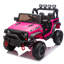 Voiture 24V avec télécommande pour les parents, moteur 400W, suspension à quatre roues, vitesse réglable, USB, MP3, musique, Bluetooth, grand écran, affichage électrique, poignée portative, ceinture de sécurité pour 3 ans et plus