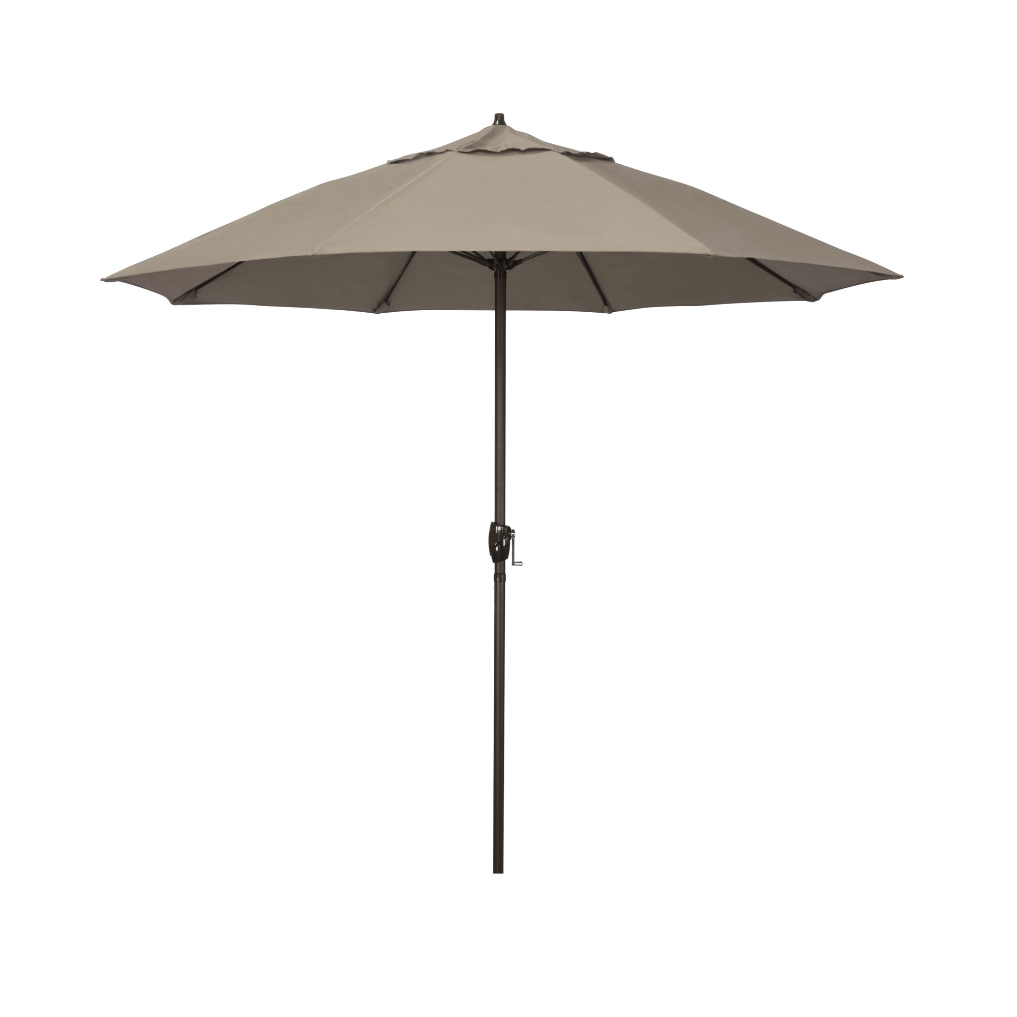 Gino 7.5' Market Sunbrella Umbrella, Taupe
