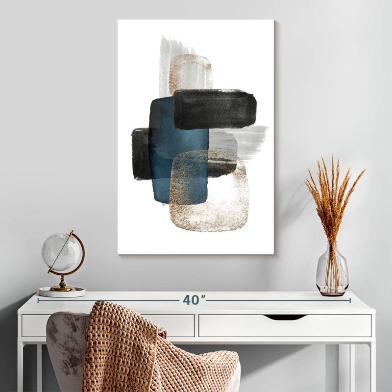 Avery Night Blue II, 30" H x 20" W