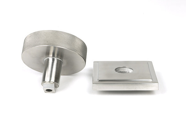 Brompton Single Dummy Door Knob , Satin Marine