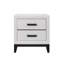Table de chevet blanche Mirage