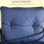 Ensemble à bascule, ensemble de conversation d'extérieur en osier avec chaises berçantes, table et coussins-801781306