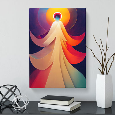 Angel Abstract - Wrapped Canvas Print