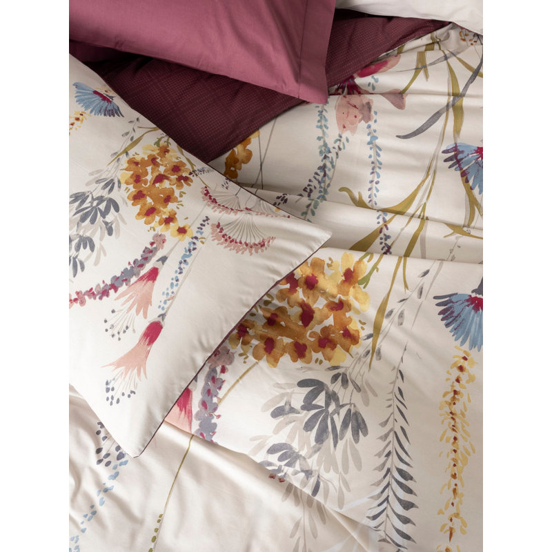 Cotton Blend Abstract Duvet Cover Set with Pillowcases, Single XXL Duvet Cover Set + 1 Additional piece