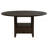 Dark Cocoa 5-piece Round Dining Table Set