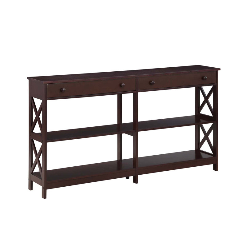 Lemay Console Table, Espresso, 31.5" H x 60" W x 12" D