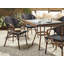 Genie Stacking Patio Dining Armchair with Cushion-46792399