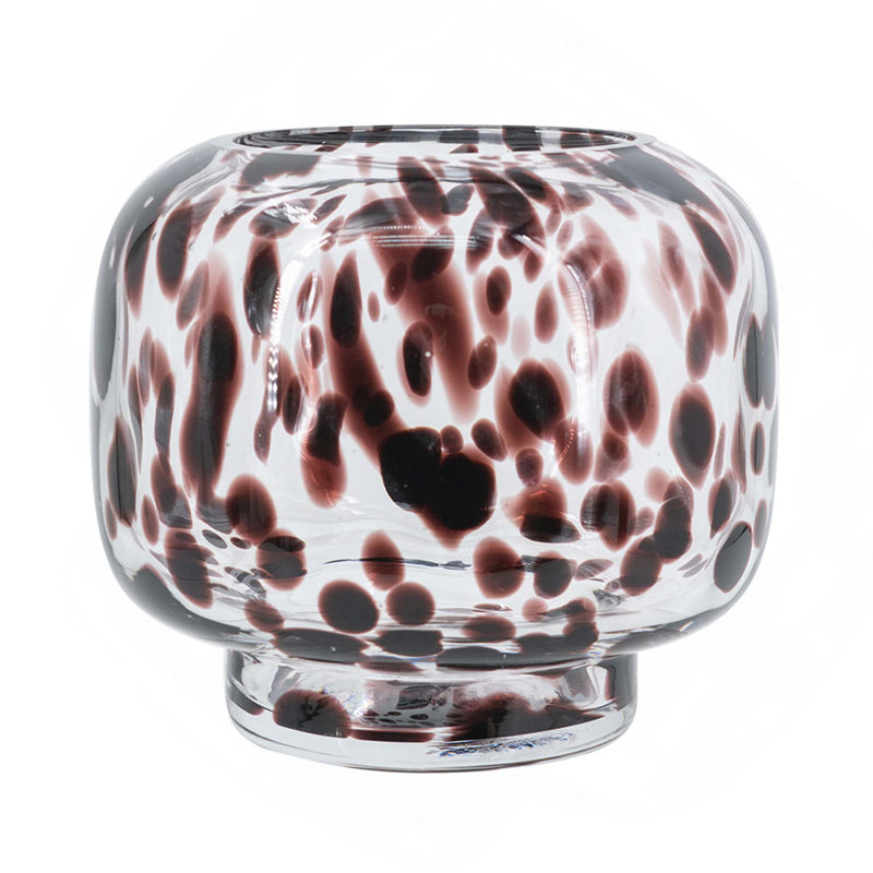 Artistic Glass Accent Vase For Modern Abstract Decor Elevating Home Spaces With Elegant Design