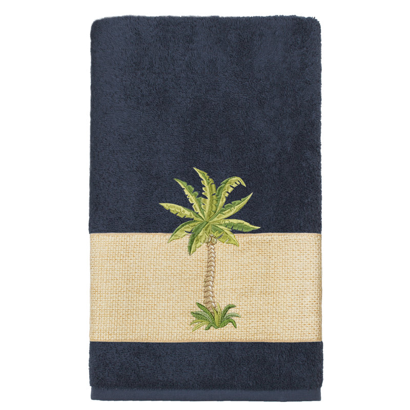 Colton Midweight Bath Towel, Midnight Blue