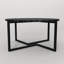 Beckie Cross Legs Coffee Table-589571175