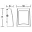 Poly LED extérieur - 120-277 V - - 3 CCT-1743118270-1743118256