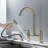 Selected Bridge Double Handles Kitchen Faucet With Side Spray-69535609