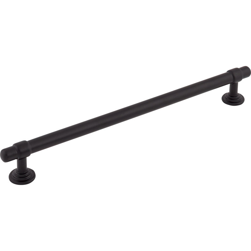 Ellis Bar Pull, Flat Black, 8 13/16" Center to Center