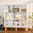 8 Cube Book Shelf,3 Tier Bookshelf With Legs, Modern Open Storage Organizer,Boho Bookcase,Display Cabinet Shelf Free Standing Bookshelves For Bedroom,Living Room,Office-579070868