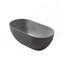 Baignoire autoportante profonde de 150 cm (59 po) en surface solide pour salle de bain moderne-136846037