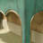 Painted American decorative cabinet